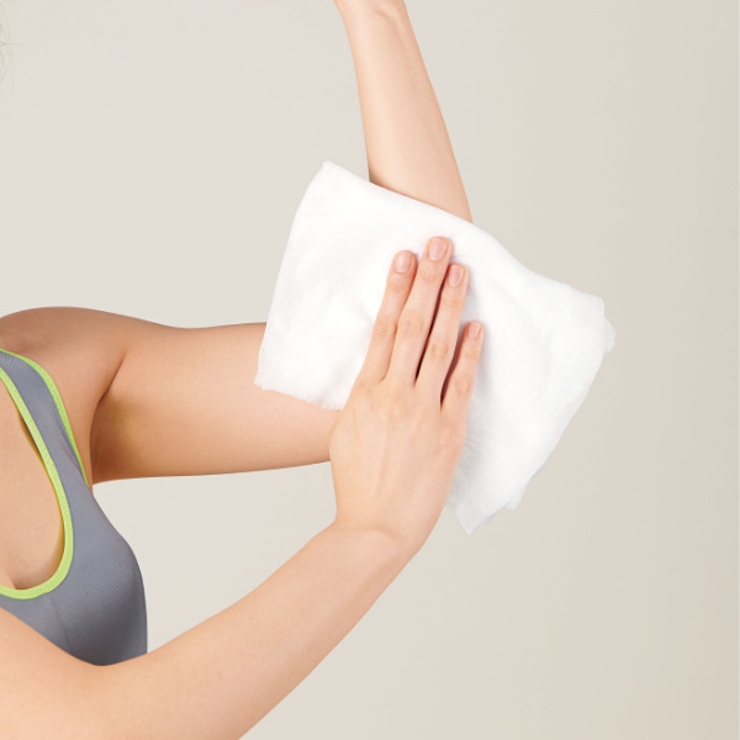 ウェットタオル 防災 緊急用 | livingut | 詳細画像1 