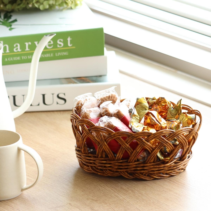 バスケット ユティル オーバルバスケット | livingut | 詳細画像11 