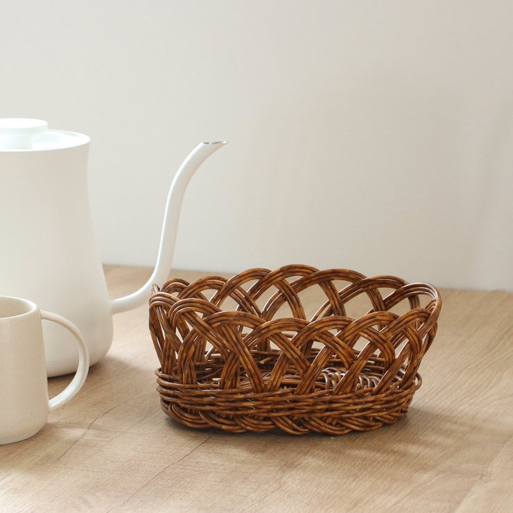 バスケット ユティル オーバルバスケット | livingut | 詳細画像4 