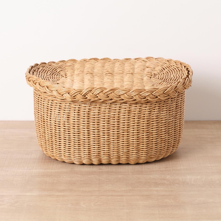 バスケット ユティルナイール ふた付バスケットL | livingut | 詳細画像12 