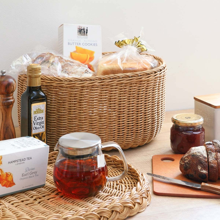 バスケット ユティルナイール ふた付バスケットL | livingut | 詳細画像4 