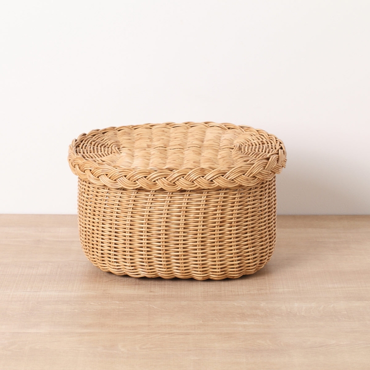 バスケット ユティルナイール ふた付バスケットS | livingut | 詳細画像10 