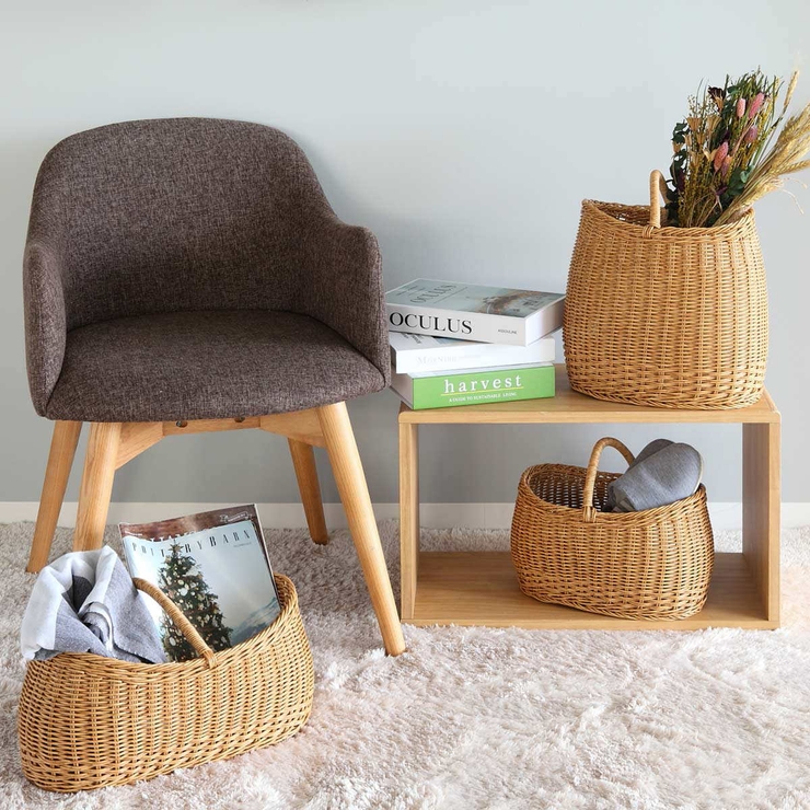 バスケット ユティルナイール ボートバスケットL | livingut | 詳細画像8 