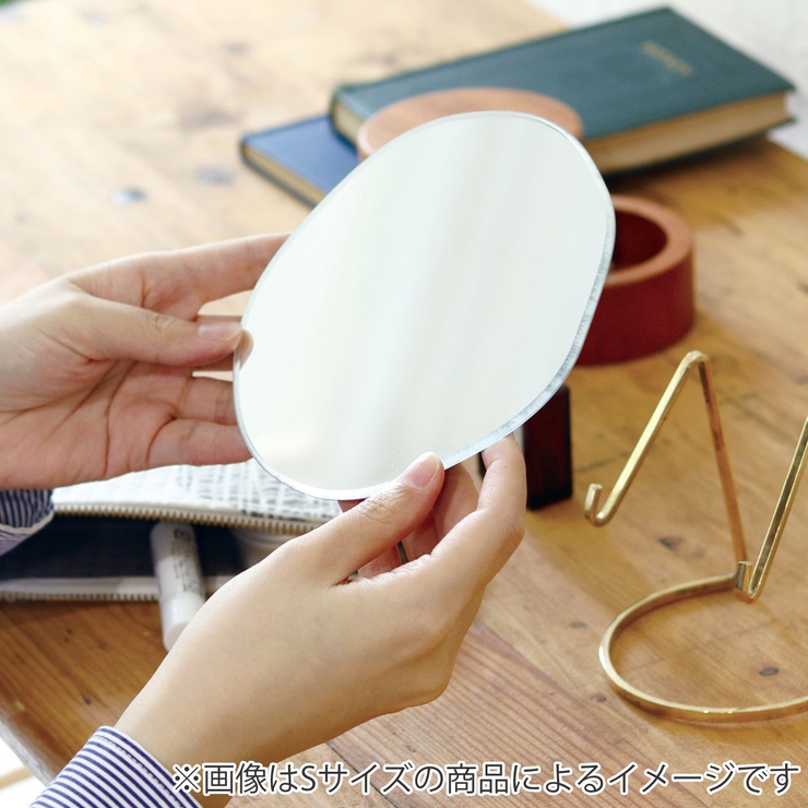 スタンドミラー Lサイズ ブラススタンドミラー | livingut | 詳細画像4 