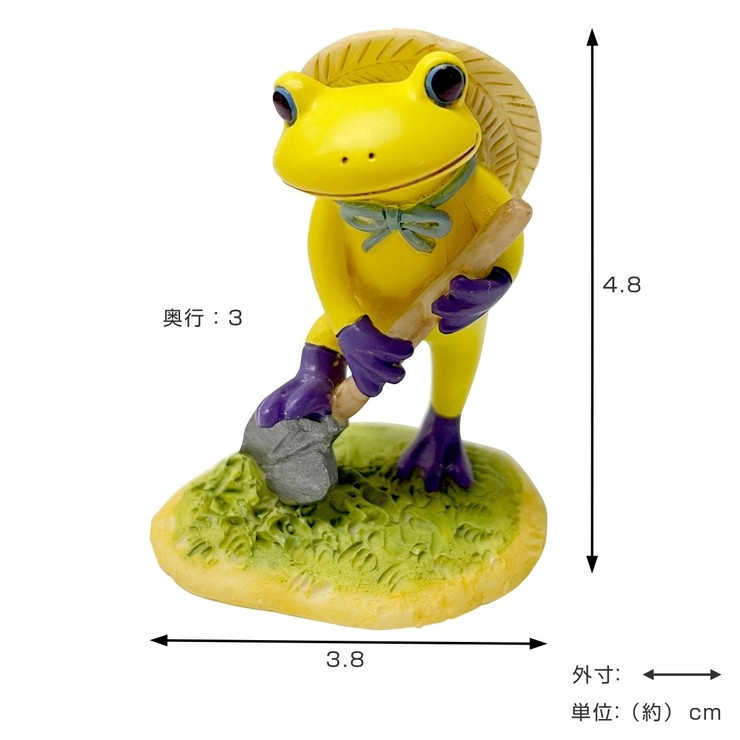 コポー 穴掘りする毒カエルイエロー カエル | livingut | 詳細画像2 