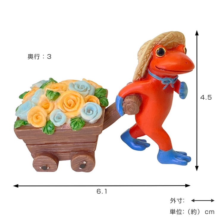 コポー 花を運ぶ毒カエルレッド カエル | livingut | 詳細画像2 