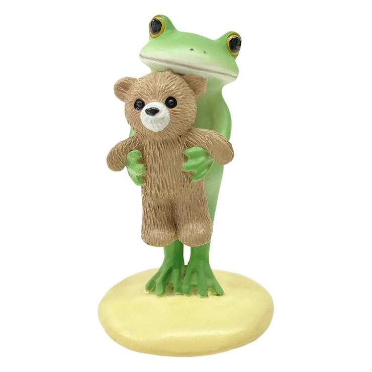 コポー クマを抱っこするカエル カエル | livingut | 詳細画像1 