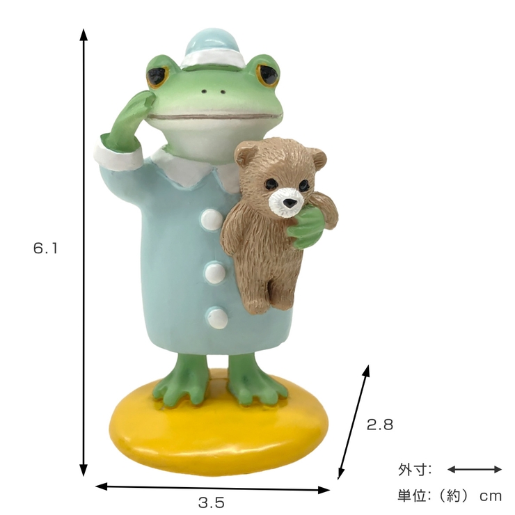 コポー クマとおやすみ カエル | livingut | 詳細画像2 