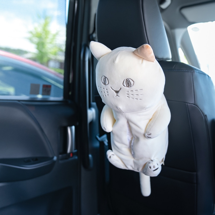ティッシュケース にゃふにゃふ ネコ[品番：KRFH0049656