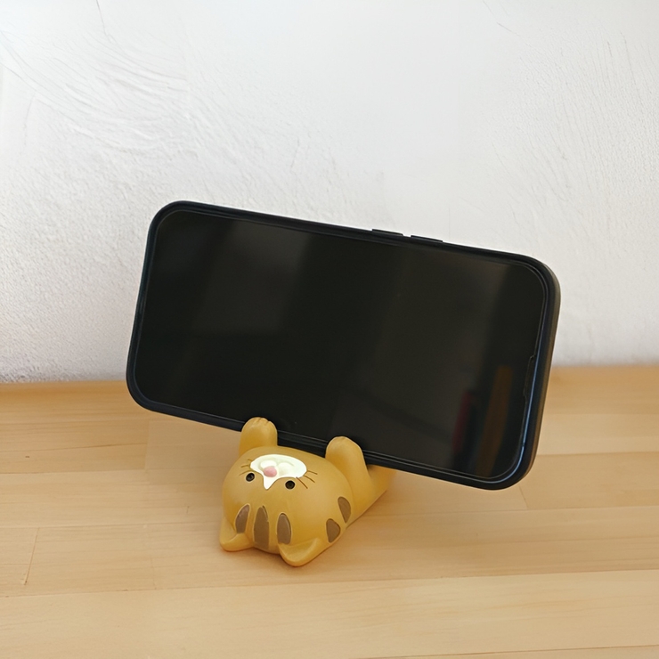 スマホスタンド ネコ ごろりんスマホスタンド | livingut | 詳細画像4 