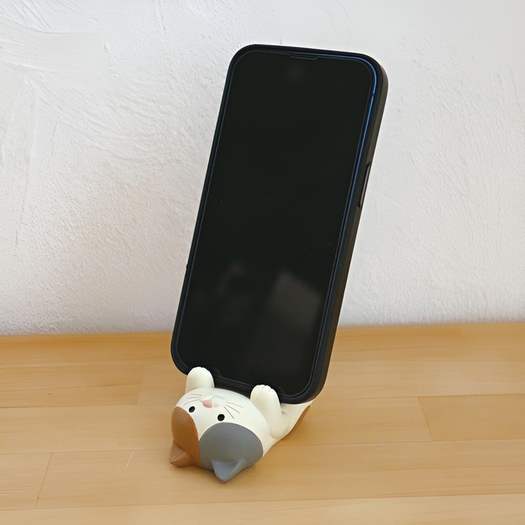 スマホスタンド ネコ ごろりんスマホスタンド | livingut | 詳細画像5 