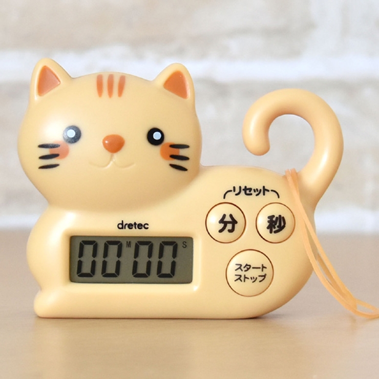 キッチンタイマー ねこタイマー マグネット付き | livingut | 詳細画像3 