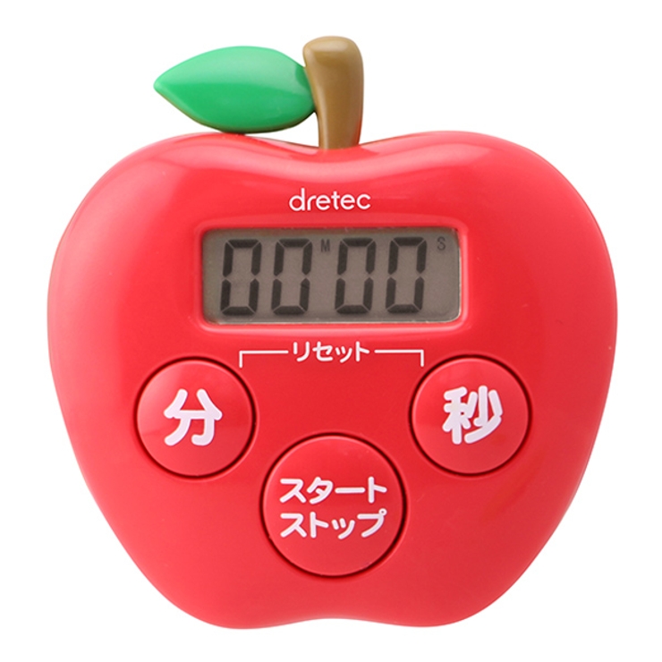 キッチンタイマー マグネット付き リンゴタイマー | livingut | 詳細画像2 