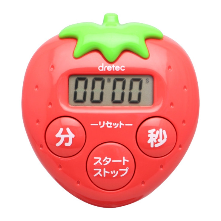 キッチンタイマー いちごタイマー デジタルタイマー | livingut | 詳細画像1 