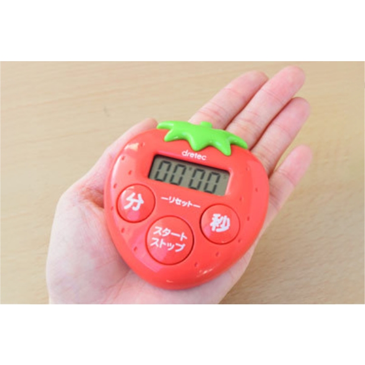 キッチンタイマー いちごタイマー デジタルタイマー | livingut | 詳細画像2 