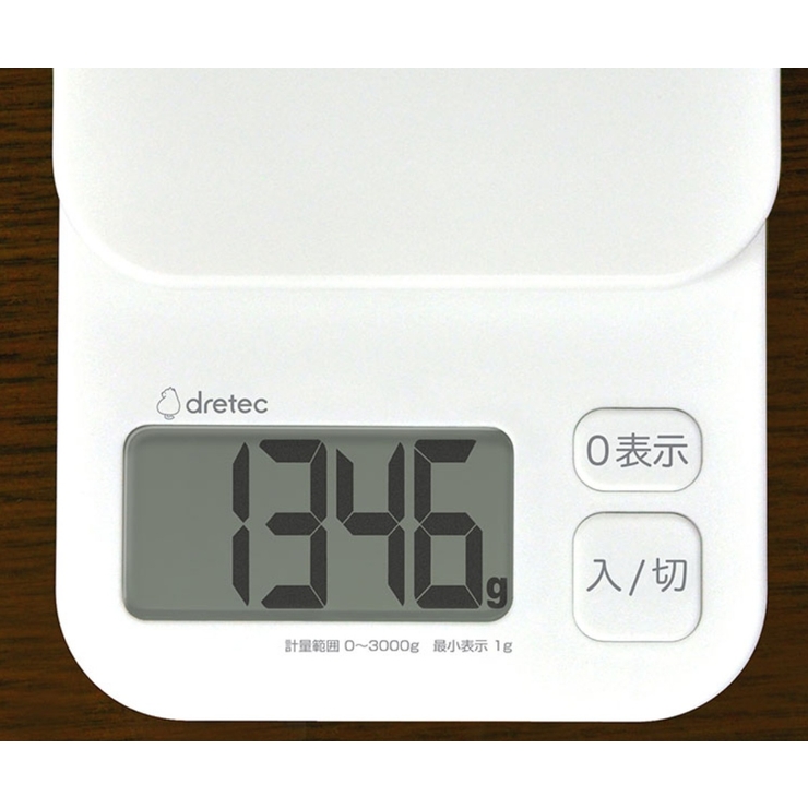 計量器 デジタルスケール 3kg | livingut | 詳細画像2 