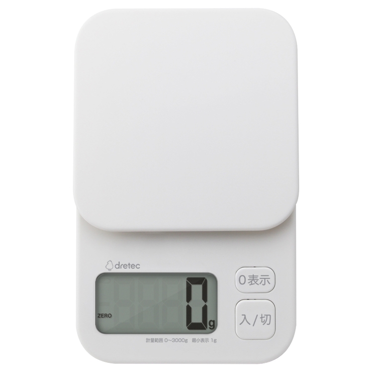 計量器 デジタルスケール 3kg | livingut | 詳細画像6 