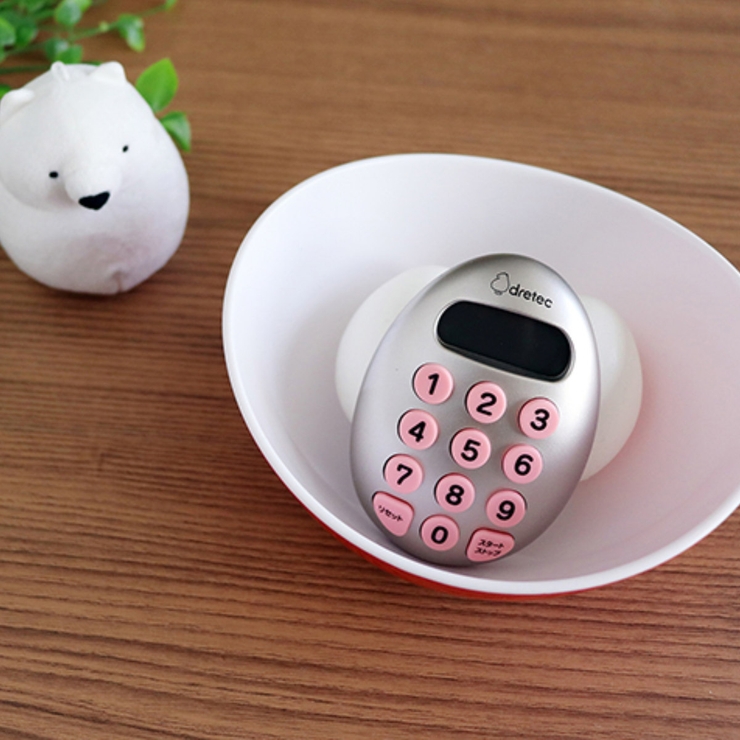 キッチンタイマー たまご型 10キータイマー | livingut | 詳細画像5 