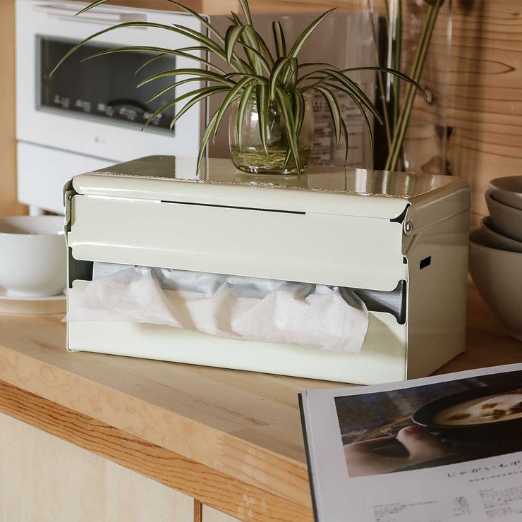 ダルトン ティッシュケース スチール | livingut | 詳細画像8 