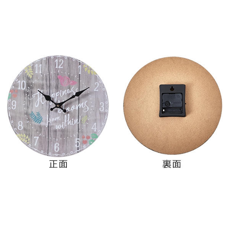 掛け時計 33cm WOOD | livingut | 詳細画像3 