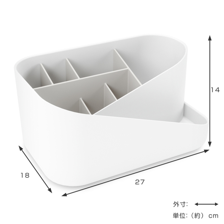 コスメボックス メイクボックス コスメ収納 | livingut | 詳細画像3 