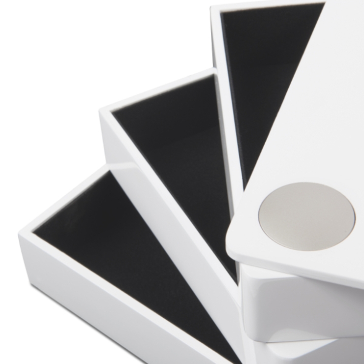 ジュエリーボックス スピンドルボックス 回転式 | livingut | 詳細画像6 