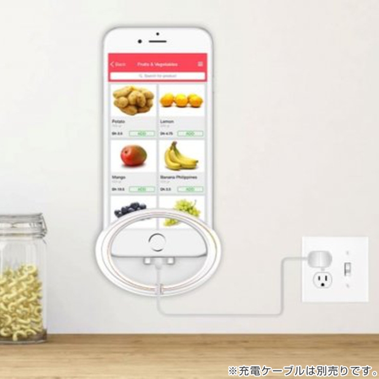 スマホホルダー 壁掛 Hip | livingut | 詳細画像5 