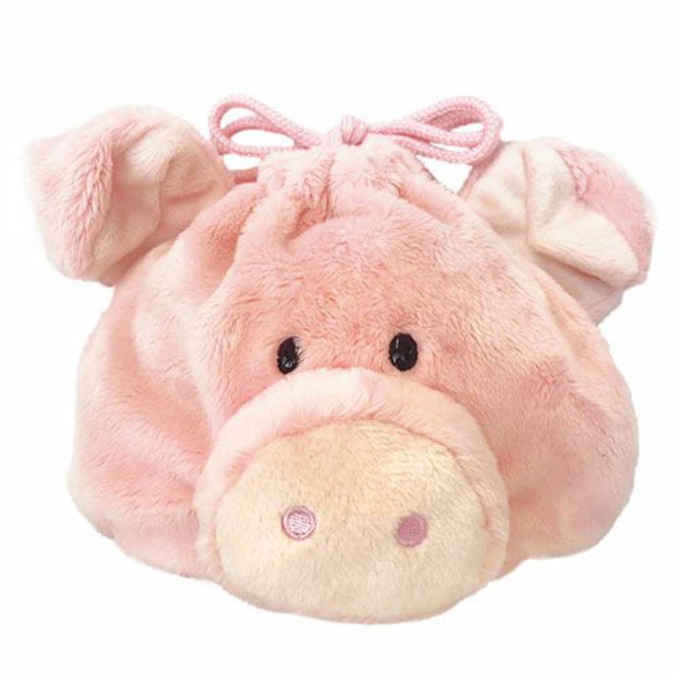 フィギュアフェイスポーチ NICI ピンクピッグ | livingut | 詳細画像2 