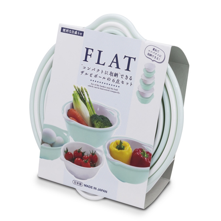 ザル＆ボウル6点セット FLAT 日本製 | livingut | 詳細画像11 