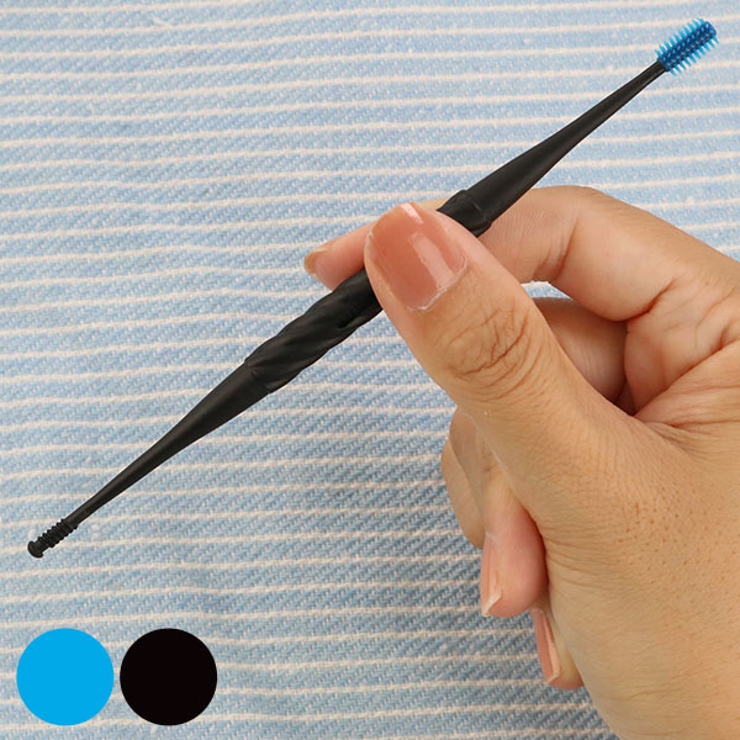 耳かき 螺旋式ゴムの耳かき 大きめブラシ | livingut | 詳細画像1 