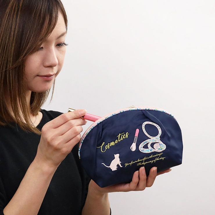 ポーチ 化粧ポーチ 仕切り | livingut | 詳細画像9 