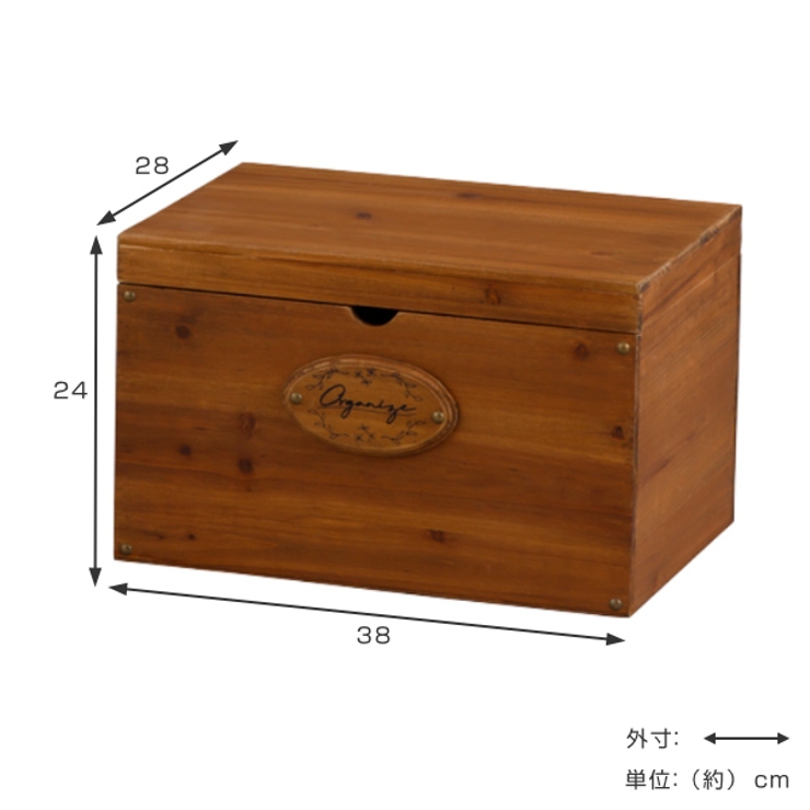 収納ボックス ふた付き 小物収納 | livingut | 詳細画像3 