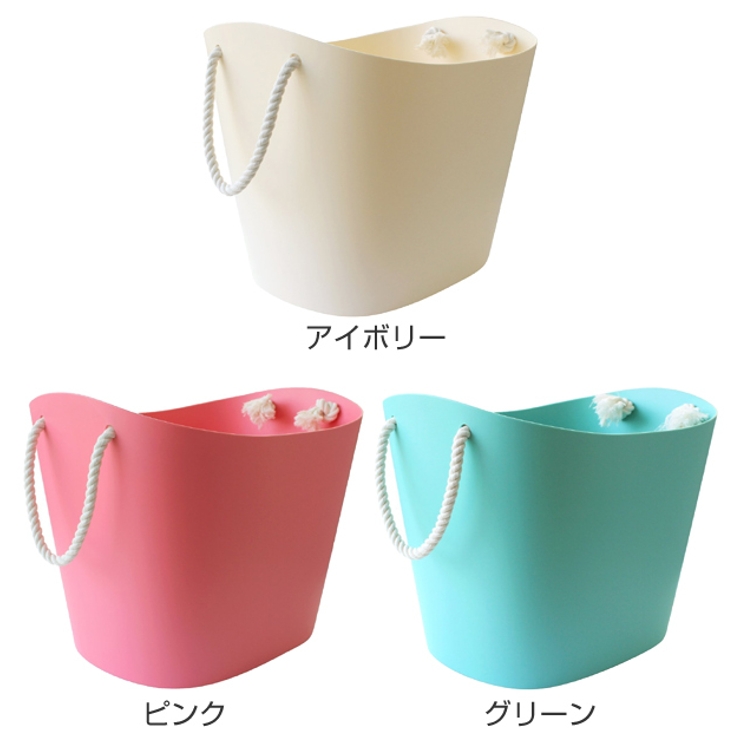 収納バスケット L 幅45×奥行34×高さ37cm | livingut | 詳細画像3 