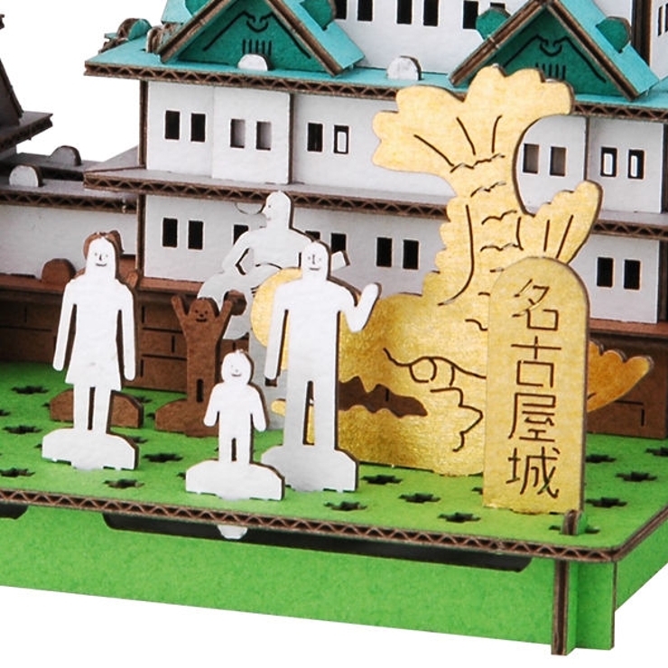 名古屋城 パズル 紙製 | livingut | 詳細画像3 