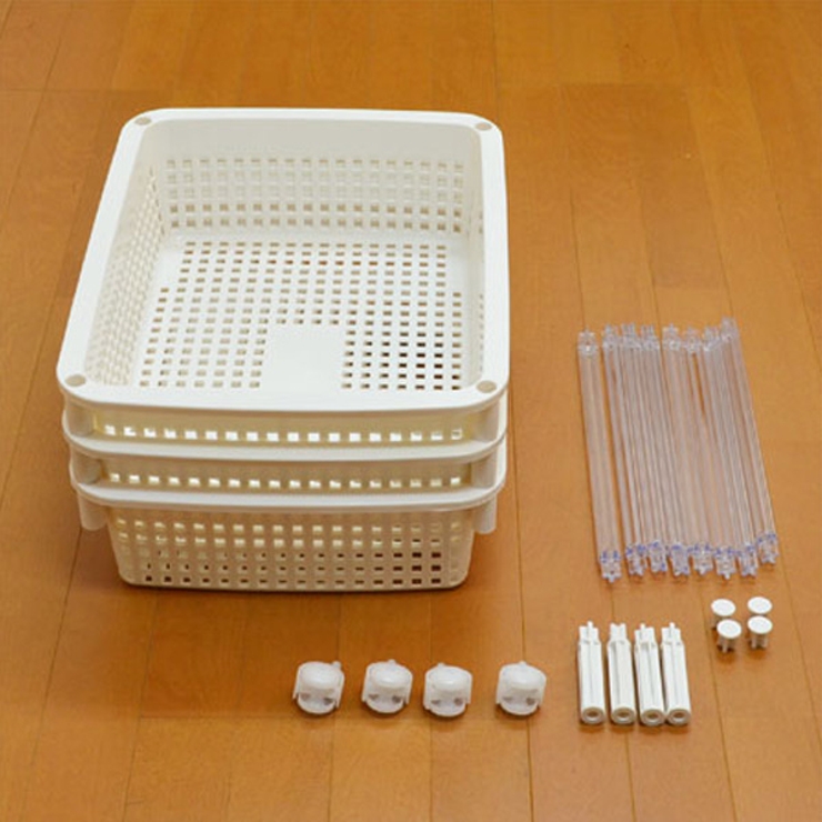 ランドリーバスケット バスケットワゴン スリム | livingut | 詳細画像3 