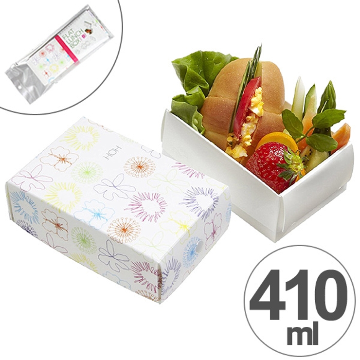 折り畳みランチボックス 一段 410ml | livingut | 詳細画像1 