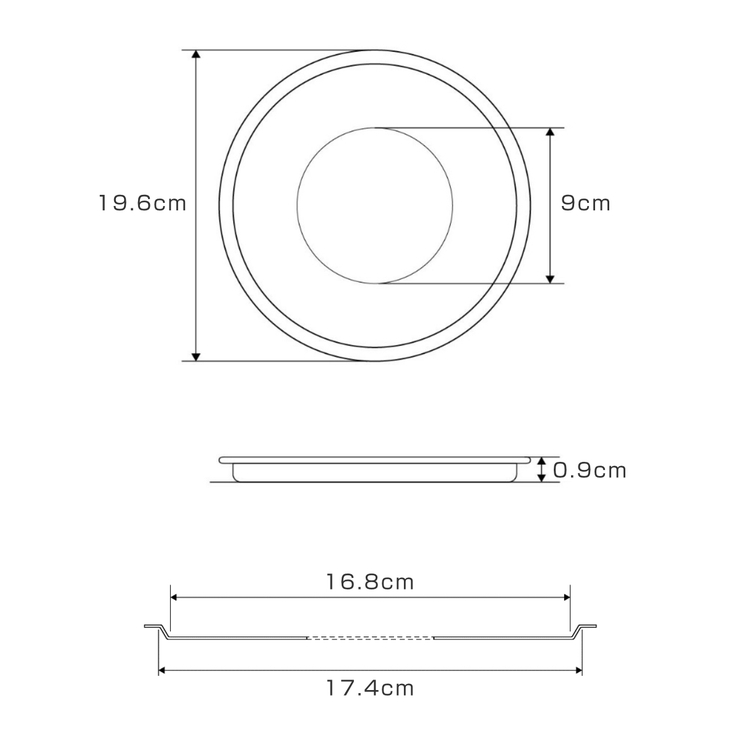 蒸し板 18cm 中華セイロ用受け台 | livingut | 詳細画像3 