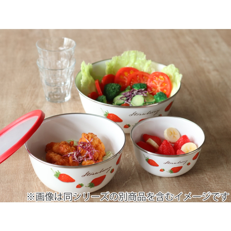 ミキシングボウル 18cm ストロベリーシリーズ | livingut | 詳細画像5 