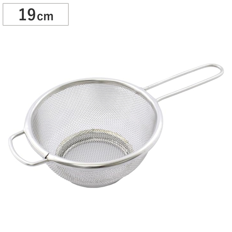 片手ざる 19cm 底付きストレーナー | livingut | 詳細画像1 