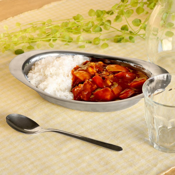 カレー皿 27cm ステンレス[品番：KRFH0019308]｜livingut