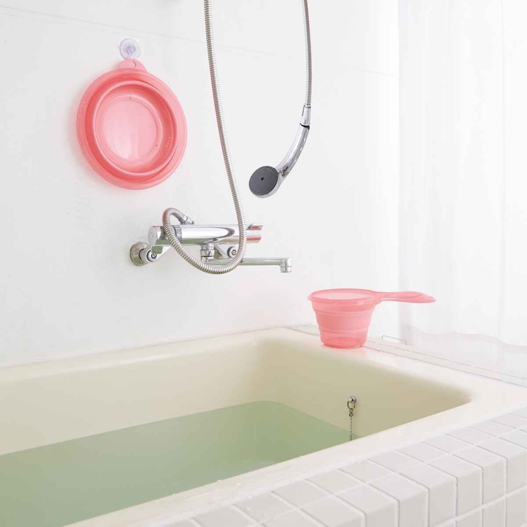 ソフト湯おけ 折りたためる湯桶 洗面器 | livingut | 詳細画像10 