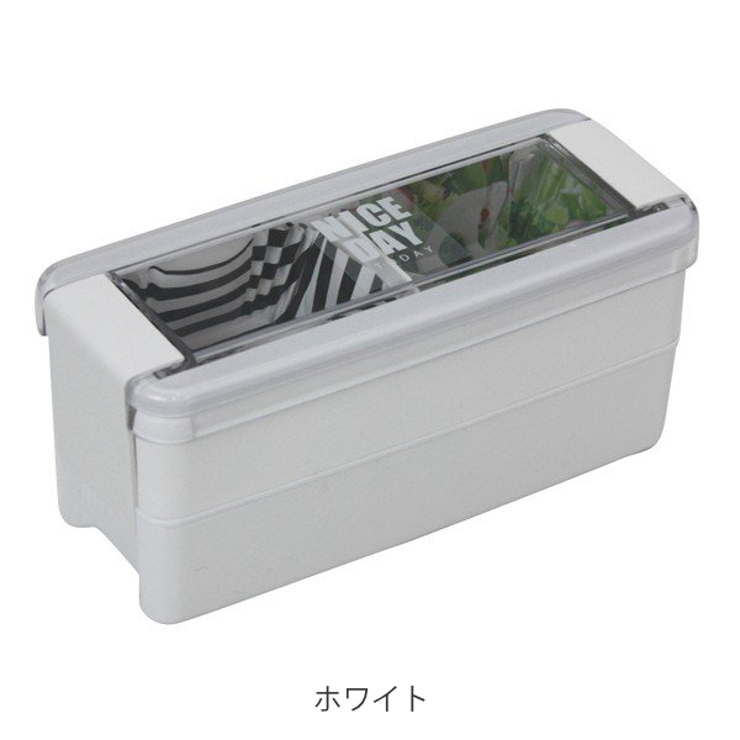お弁当箱 2段 パッキン一体式 | livingut | 詳細画像2 