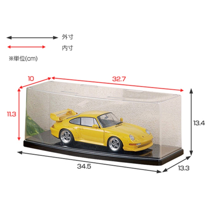 ラウンドディスプレイケース ワイドL型 フラットタイプ | livingut | 詳細画像2 