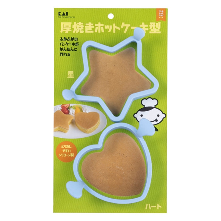 ホットケーキ型 厚焼き 星 | livingut | 詳細画像1 