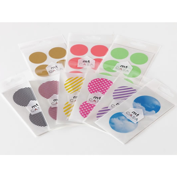 マスキングテープ 丸 30枚入 | livingut | 詳細画像9 