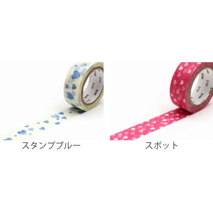 マスキングテープ 幅15mm×7m ハート | livingut | 詳細画像2 