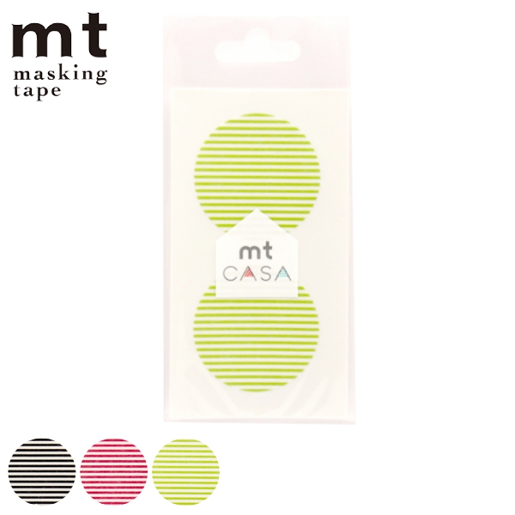 マスキングテープ 丸 10枚入 | livingut | 詳細画像1 
