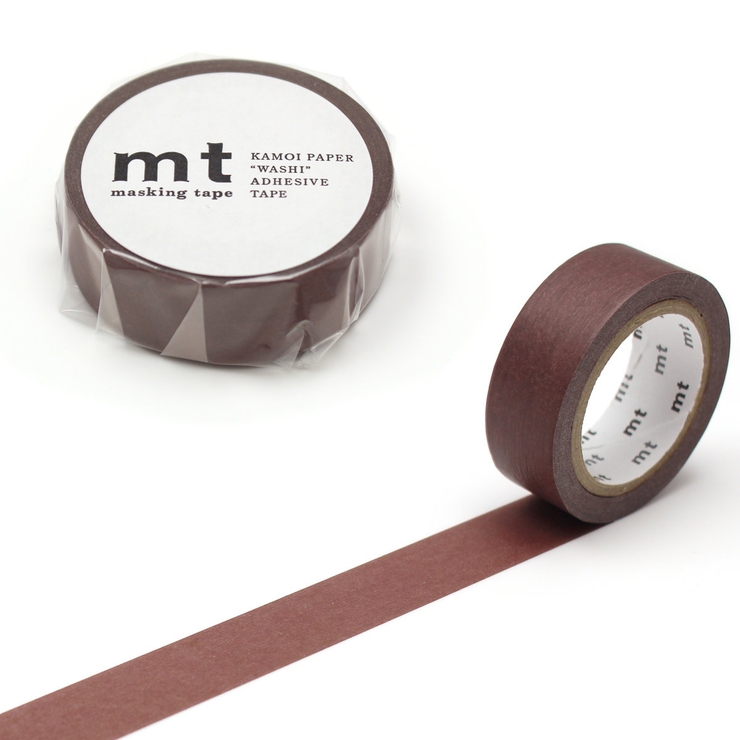テープ・マスキングテープ mocha BGM 「旅と、カフェと、ダイアリー・Mocha」 20mm マスキング