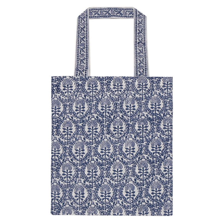 トートバッグ ブロックプリント 花柄 | livingut | 詳細画像7 