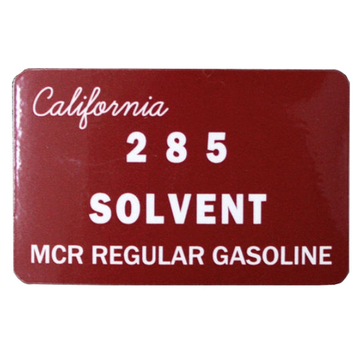 マーキュリーステッカー SOLVENT デザインステッカー | livingut | 詳細画像5 